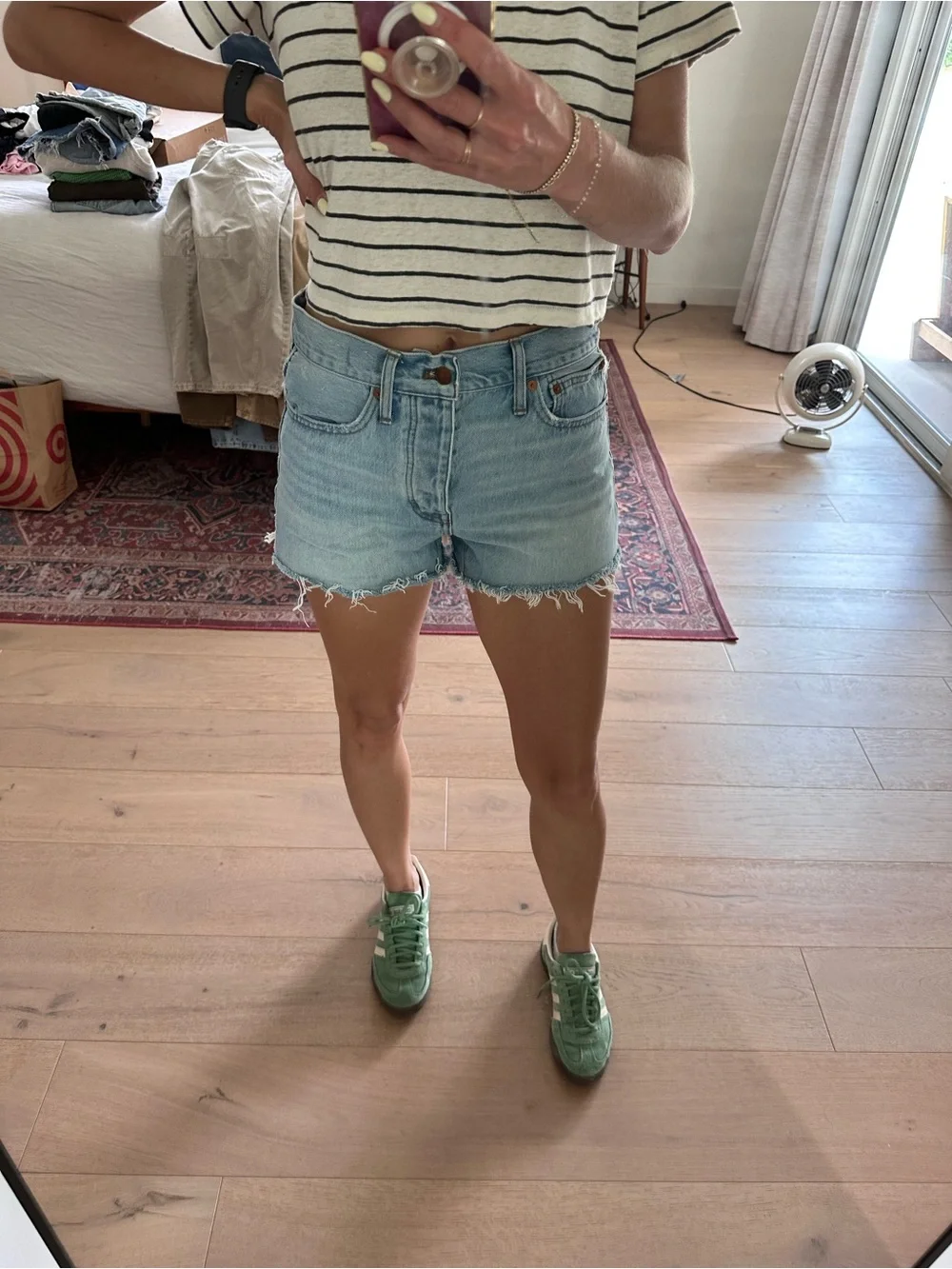 Madewell Cutoff Denim Shorts